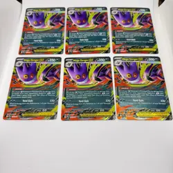 6 Mega Gengar EX Holo Cards Pokemon TCG Mega Evolution EX Lot English - Image 2