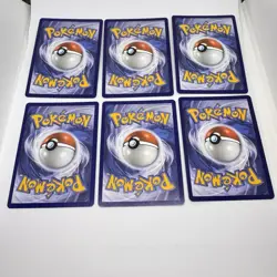 6 Mega Gengar EX Holo Cards Pokemon TCG Mega Evolution EX Lot English - Image 3