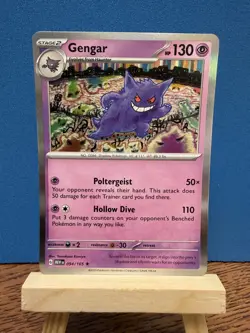 Pokemon TCG Gengar 94/165 Scarlet & Violet 151 Holo Card NM - Image 1