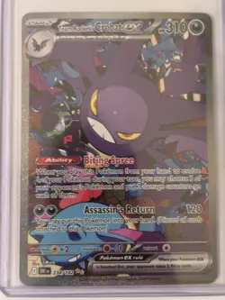 Pokemon Team Rocket's Crobat EX Sir 234/182 Destined Rivals NM Unplayed 🔥 - Image 2