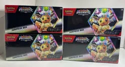 (LOT OF 4) SEALED Pokemon TCG: Prismatic Evolutions Surprise Box SV8.5 BRAND NEW - Image 1