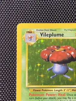 1999 Vileplume 15/64 Jungle Unlimited Holo Rare Pokemon Card - Image 2