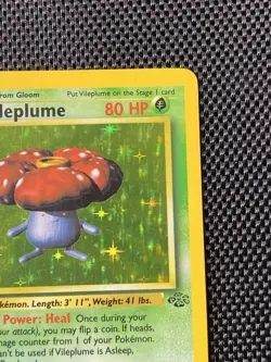 1999 Vileplume 15/64 Jungle Unlimited Holo Rare Pokemon Card - Image 3