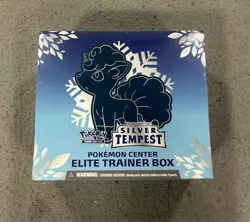 Pokemon Center Elite Trainer Box Silver Tempest SEALED New - Image 1