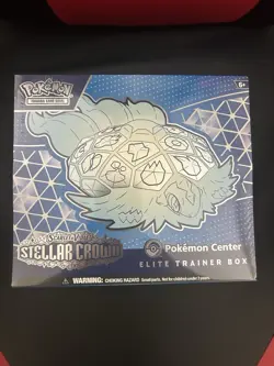Pokemon TCG Stellar Crown Pokemon Center Exclusive Elite Trainer Box *SEALED* - Image 1