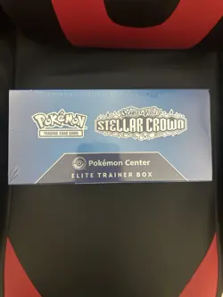 Pokemon TCG Stellar Crown Pokemon Center Exclusive Elite Trainer Box *SEALED* - Image 2