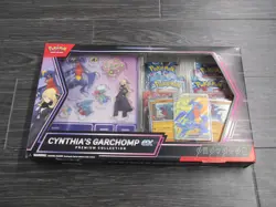 Pokemon TCG: Cynthia’s Garchomp ex Premium Collection box Sealed - Image 1