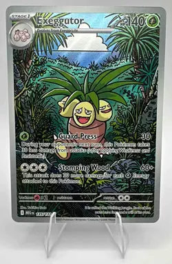 2025 Pokemon Mega Evolution Exeggutor #135/132 Illustration Rare - Image 1
