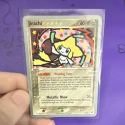 Pokemon Jirachi 9/107 World Championship Decks Rare 60 HP Regular 2005 English - Image 1