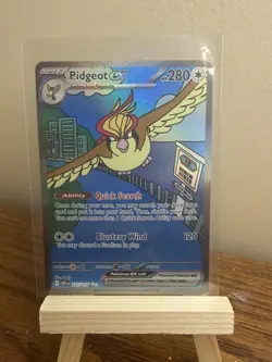 Pokemon TCG Pidgeot EX 225/197 Obsidian Flames Holo Special Illustration Rare E… - Image 1