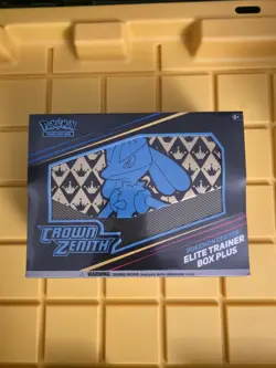 Pokemon TCG Crown Zenith Pokemon Center Elite Trainer Box Plus ETB SEALED CLEAN - Image 1