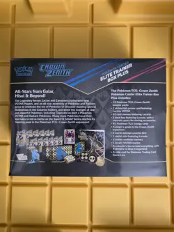 Pokemon TCG Crown Zenith Pokemon Center Elite Trainer Box Plus ETB SEALED CLEAN - Image 2