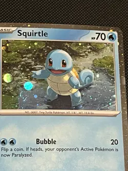 Squirtle (048) SV - Black Star Promo - w/swirl - Holo - NM - 2023 - Pokemon TCG - Image 4