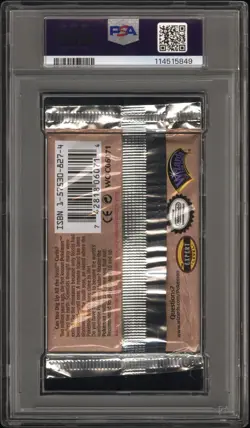 PSA 10 GEM MT 1999 POKEMON FOSSIL UNLIMITED LAPRAS ART SEALED BOOSTER PACK - Image 2