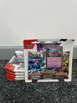 Pokemon TCG: Paldea Evolved 3 Pack Blister - S&V - Brand New & Sealed - Image 1