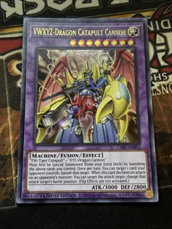 YUGIOH! VWXYZ-Dragon Catapult Cannon LART-EN032 Ultra Rare Lost Art NM - Image 1