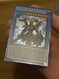 YUGIOH! Black Luster Soldier - Super Soldier DOCS-EN042 Ultimate Rare 1st NM - Image 2