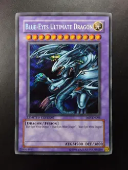 YUGIOH 2006 | BLUE-EYES ULTIMATE DRAGON | JMP-EN005 | NA SECRET RARE | NM - MINT - Image 1