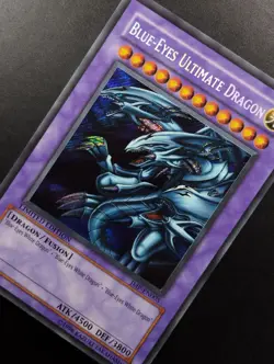YUGIOH 2006 | BLUE-EYES ULTIMATE DRAGON | JMP-EN005 | NA SECRET RARE | NM - MINT - Image 4