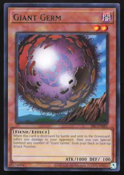 Yu-Gi-Oh Spell Ruler (25th Anniversary Edition) #SRL-EN085 Giant Germ Rare NM - Image 1