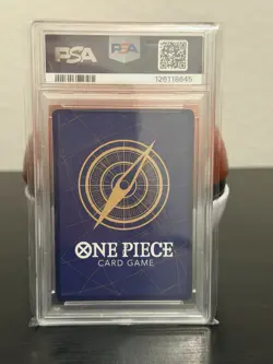 One Piece Monkey.D.Luffy Alternate Art Super Rare Foil OP01-024 PSA 10 - Image 2