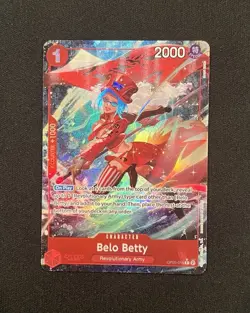 BELO BETTY OP05-015 R - ALT ART | ONE PIECE TCG CARD | THE BEST- PRB-01 - Image 1