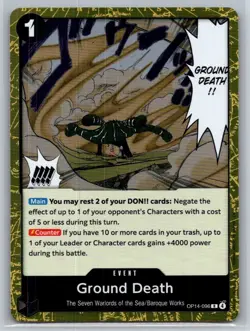 The Azure Sea's Seven #OP14-096 Ground Death - Image 1