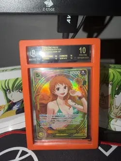 Nami SP One Piece English EB03-053 Extra Booster Heroines 053 BGS Pristine 10 BL - Image 4