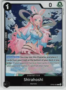 One Piece TCG Shirahoshi R Awakening of the New Era OP05-082 - Image 1