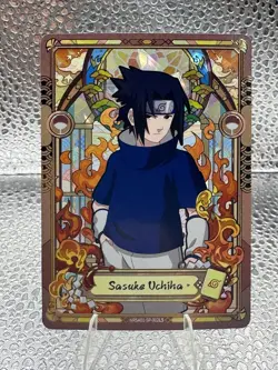 Sasuke Uchiha NARUTO NRSA01-SP-002L5 Naruto Kayou Card - ENGLISH - Heaven Scroll - Image 1