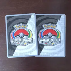 Pokemon Cyndaquil 2011 World Championships TCG Cards Lot (Both included) - Image 1