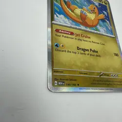 Pokemon TCG Card Dragonite Rare Holo SV: Scarlet & Violet 151 149/165 Near Mint - Image 2