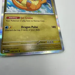 Pokemon TCG Card Dragonite Rare Holo SV: Scarlet & Violet 151 149/165 Near Mint - Image 3