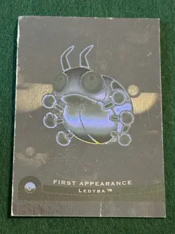 Ledyba Pokemon Movie 5 of 6 Insert Hologram Card First Appearance Topps 2000 - Image 1