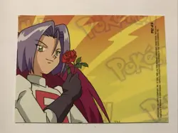 P02 of 6 Charmander and Pikachu Painting Pokemon Topps Series 3 Puzzle Card NM - Image 2