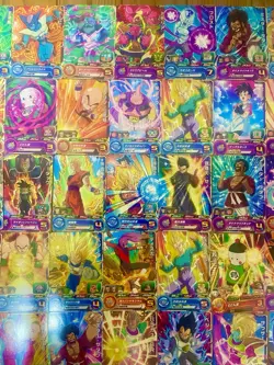 Dragon Ball Heroes Japanese Card Lot x87 | 1 Star | Common Cards | Used - Image 3