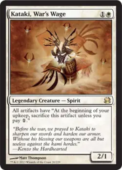 [1x] Kataki, War's Wage Near Mint, English Modern Masters MTG Magic - Image 1