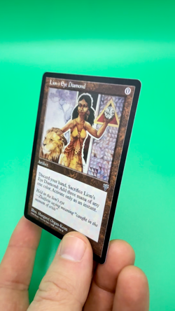 Lion's Eye Diamond -MTG Magic Custom Dual Sided Alt Art Replacement for EDH Cube - Image 2