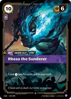 Rhasa the Sunderer Rare Origins 195/298 NM MTG - Image 1