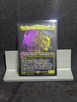 The Jolly Balloon Man BORDERLESS X1 LP Duskmourn: House of Horror MTG - Image 1