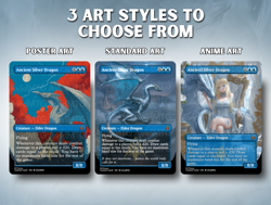 Ancient Silver Dragon - Custom Magic: The Gathering Card - Image 2