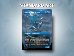 Ancient Silver Dragon - Custom Magic: The Gathering Card - Image 4