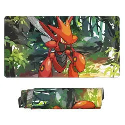 Scizor - Board Game Pokemon Playmat Games Mousepad Play Mat of TCG 3215 - Image 1