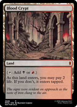 Blood Crypt - Premium Quality - Not Tournament Authorized - Image 1