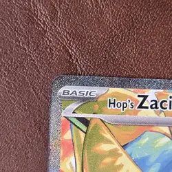 Pokemon TCG Hop's Zacian EX 186/159 Journey Together SIR 2025 - Image 2