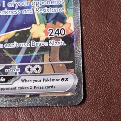 Pokemon TCG Hop's Zacian EX 186/159 Journey Together SIR 2025 - Image 4