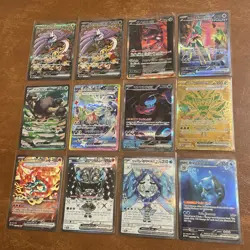 Pokemon TCG SAR,SIR FA Lot Of 12 Near Mint 151 English Japanese - Image 1