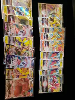 Lot of 210 Pokemon Cards - 13 Vstars 5 Vmaxs 90 Vs & 102 EXs NM-Mint - Image 1