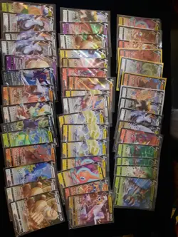 Lot of 210 Pokemon Cards - 13 Vstars 5 Vmaxs 90 Vs & 102 EXs NM-Mint - Image 2