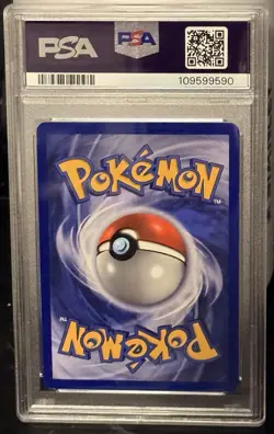 1999 Pokemon Game Alakazam Holo Card PSA 7 Near Mint #1 Rare - Image 2